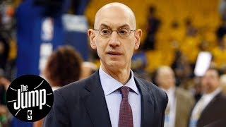 NBA commissioner Adam Silver met with NCAA to discuss one-and-done rule | The Jump | ESPN