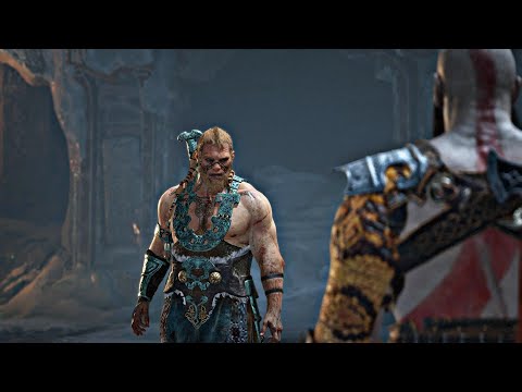Kratos Vs Thor son fight scene 4K GOD OF WAR 4 (PC)