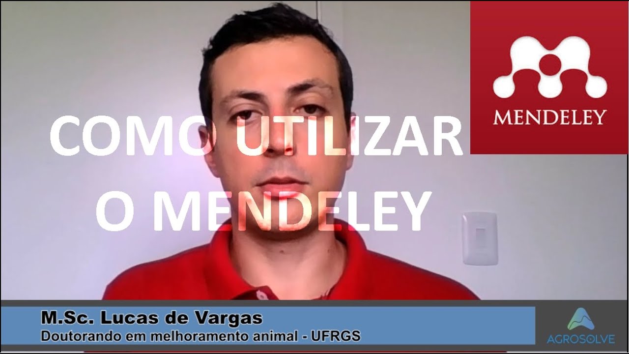 TUTORIAL DE USO DO MENDELEY