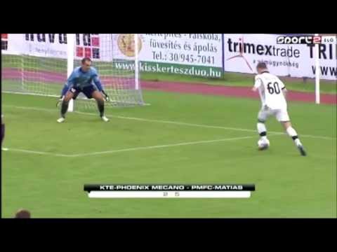 Pölöskei Péter gólja a KTE-PHOENIX MECANO - PMFC-MATIAS mérkőzésen