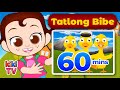 Tatlong Bibe 60 mins + MORE | Pinoy Nursery Rhymes & Kids Songs KikiTV