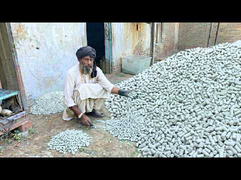 Satisfying Factory Process! Cutting Melted Plastic Into Premium Pellets