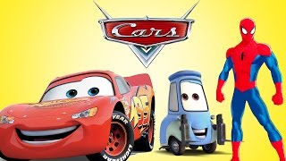 Spiderman, Disney Cars Pixar & Lightning McQueen | Nursery Rhymes Playlist for Children