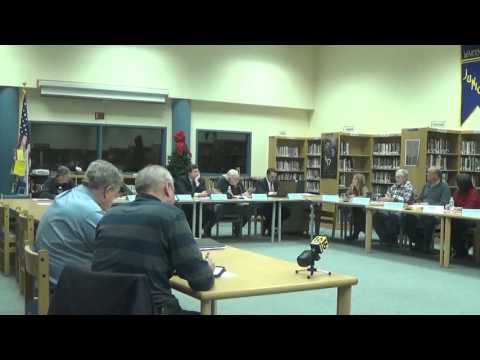 Montoursville School Board 12-29-15:  Snell Explains Roberts Rules