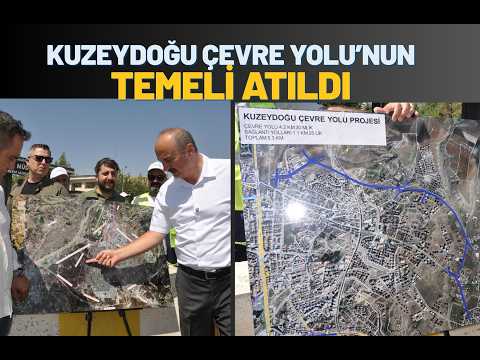 Batman’da Kuzeydoğu Çevre Yolu’nun Temeli Atıldı