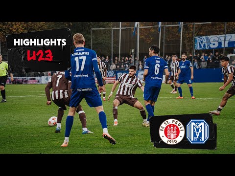 Last-minute drama! The U23 team defies league leaders SV Meppen and earns a point.