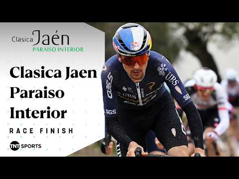 CHAOTIC FINISH! 🤯 | Men's Clásica Jaén Paraíso Interior Final KM's | TNT Sports Cycling