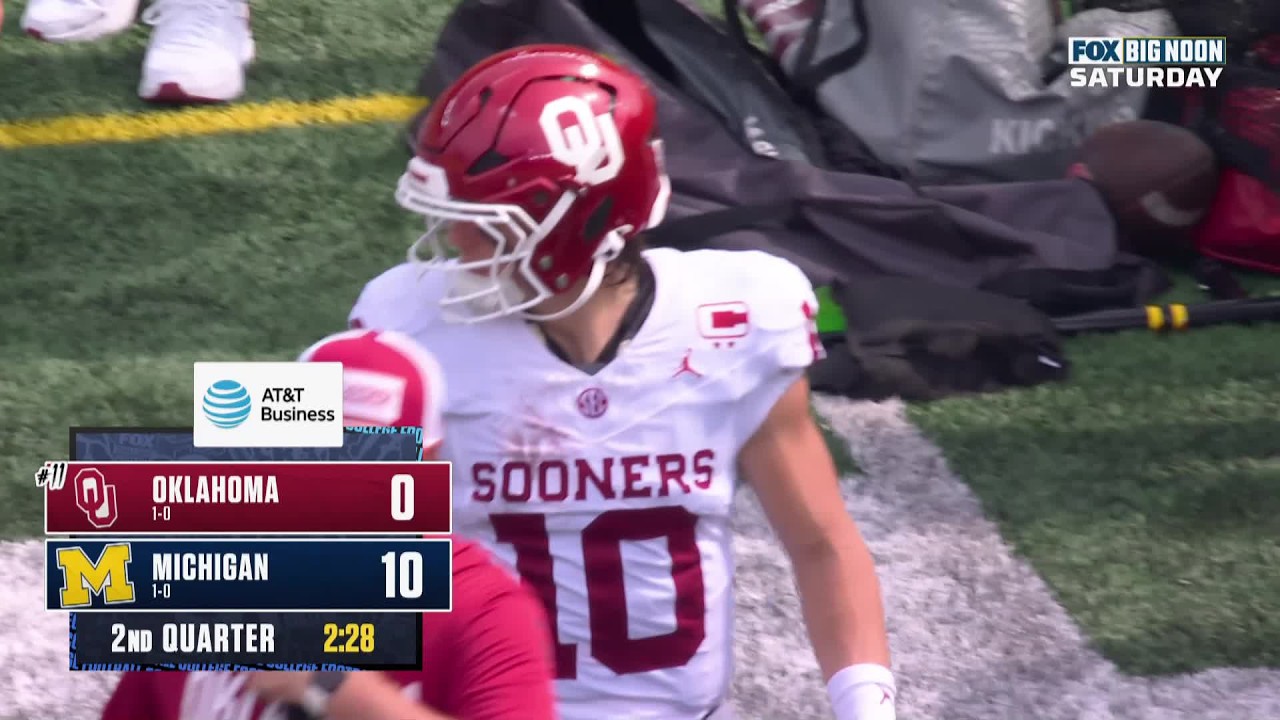 FIELD GOAL TREY BUTKOWSKI 😎🔥 | Oklahoma Sooners vs. Michigan Wolverines | CFB