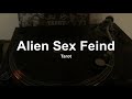 Listening to my LPs & 12s Alien sex fiend Tarot