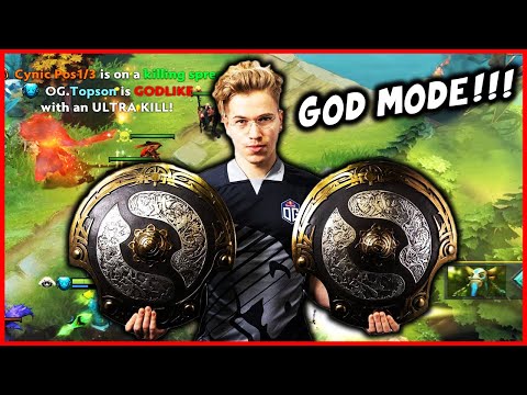 This is WHY Topson have 100% WINRATE in TI - No pickings of Event! Always GOD MODE! DOTA 2