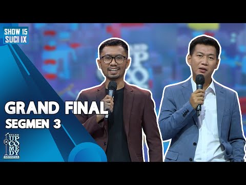 Pernah Jadi Juara, Remin dan David Stand Up di Panggung SUCI IX - GRAND FINAL SUCI IX [SEGMEN 3]