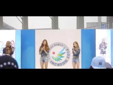 [직캠]140929 소녀시대-태티서(Girls' Generation-TTS) - Only U / 컬투쇼 공개방송 @인천 아시아드 주경기장 by DarkSniper