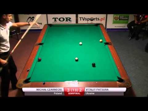 Dynamic Billard Best of the East - Dębica 2014 - półfinał Czarnecki - Patsura