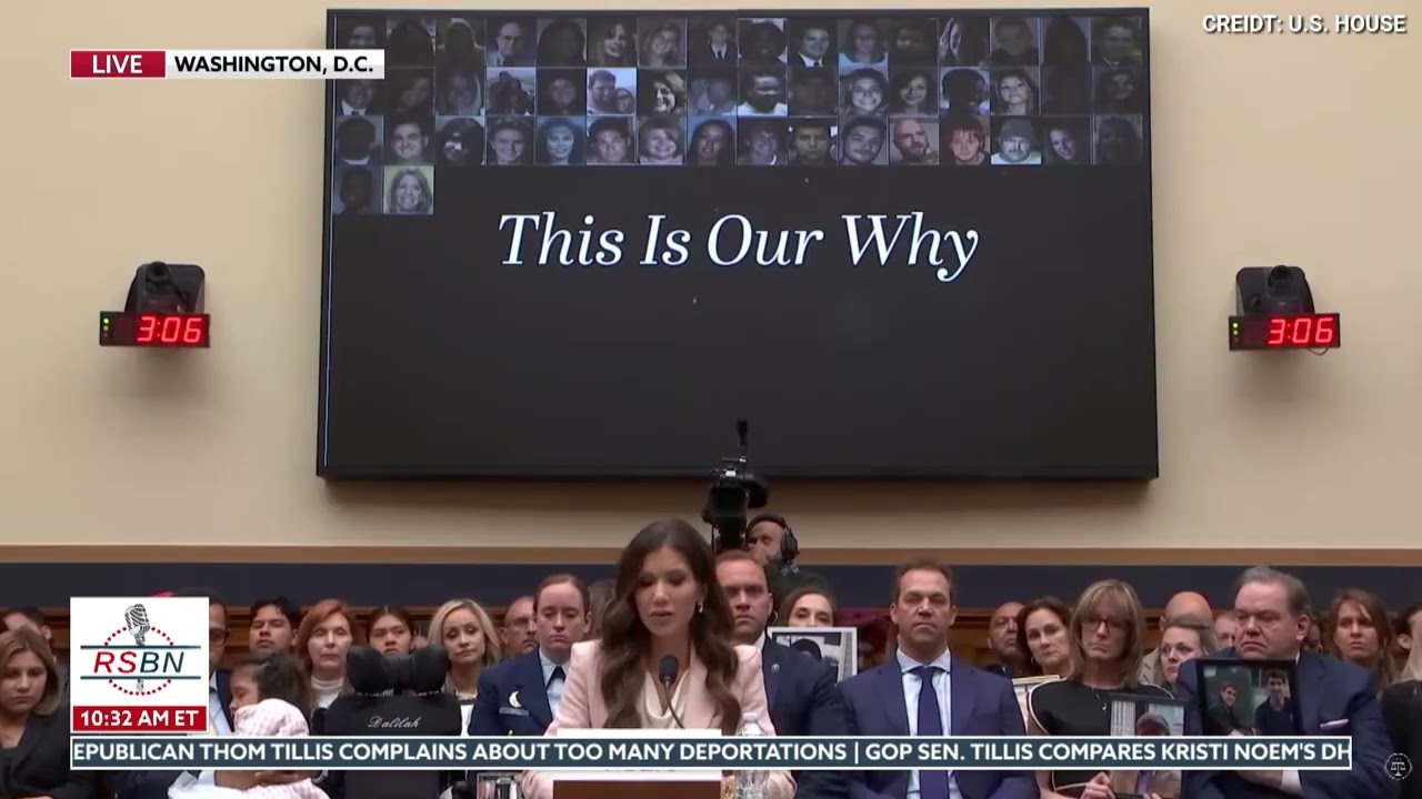 WATCH: Krisiti Noem Delivers an Emotional Opening Statement for the DHS Oversight Hearing - 03/04/26