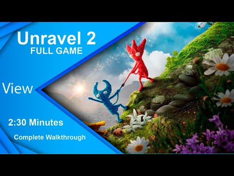 Unravel 2 Full Walkthrough (FULL GAME) (Coop 2 Players)[All Missions] [No Commentary]