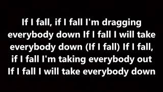 five finger death punch - if i fall (lyrics)
