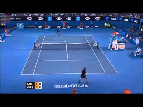 Novak Djokovic vs Andy Murray - Best Point On Australian Open Final 2013 HD