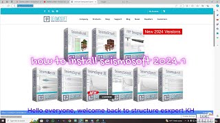 How to install Seismosoft products 2024.1