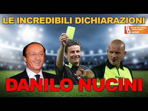 Le sconvolgenti dichiarazioni di Danilo Nucini al processo Calciopoli