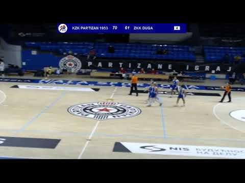 1ZLS 3. kolo / KŽK Partizan 1953 - ŽKK Duga