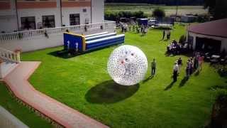 preview picture of video 'Zorbing w hotelu Rubbens & Monet Toruń/ Łysomice'