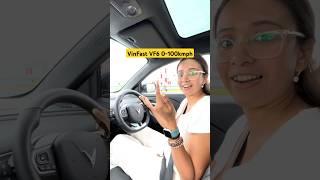 Mira drove the VinFast VF6 in Vietnam, and she has tested its acceleration from 0-100 kmph. 