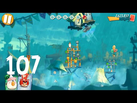 Angry Birds 2: level 107, 3Star