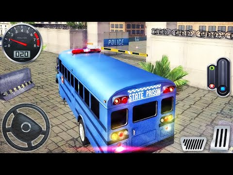 Offroad Police Bus Driver - Coach Hill Dangerous Duty Drive Simulator - Android GamePlay