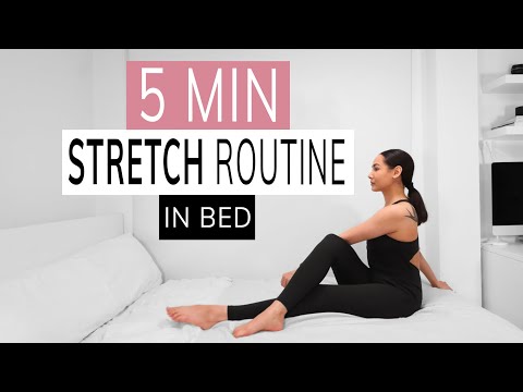 STRETCH ROUTINE IN BED | every morning