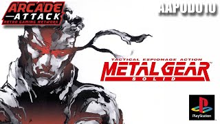 Metal Gear Solid (PS1) Konami & Hideo Kojima's Stealth Classic [AAPOD010]