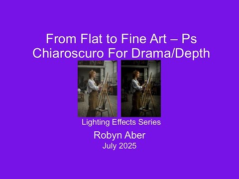From Flat to Fine Art - Ps Chiaroscuro Effects for Drama/Depth