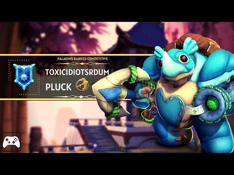 22 Kills Thats why pluck makoa is so Good ToxicIdiotsRDum (Diamond) Paladins Ranked Competitive