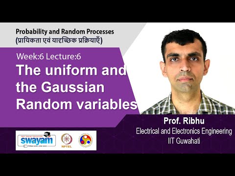 Probability and Random Processes प्रायिकता एवं यादृच्छिक प्रक्रियाएँ Introductory Video