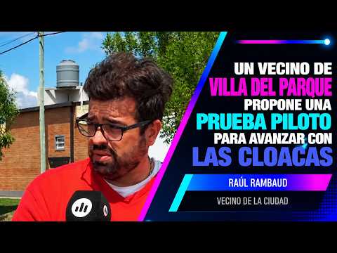 Un vecino de Villa del Parque propone una prueba piloto para avanzar con las cloacas