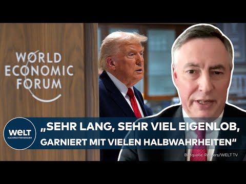 DONALD TRUMPIN DAVOS: „Er hat mit seiner Kritik nicht recht! – Grönland ist kein Stück Eis!“