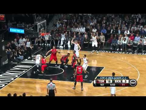 NBA, playoff 2014, Raptors vs. Nets, Round 1, Game 4, Move 8, Brooklyn Nets, ball Movement