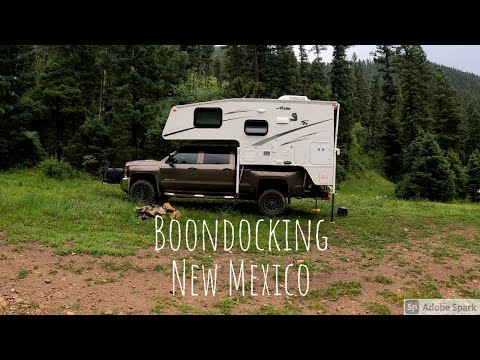 Exploring New Mexico in the Truck Camper. I found some great boondocking spots.