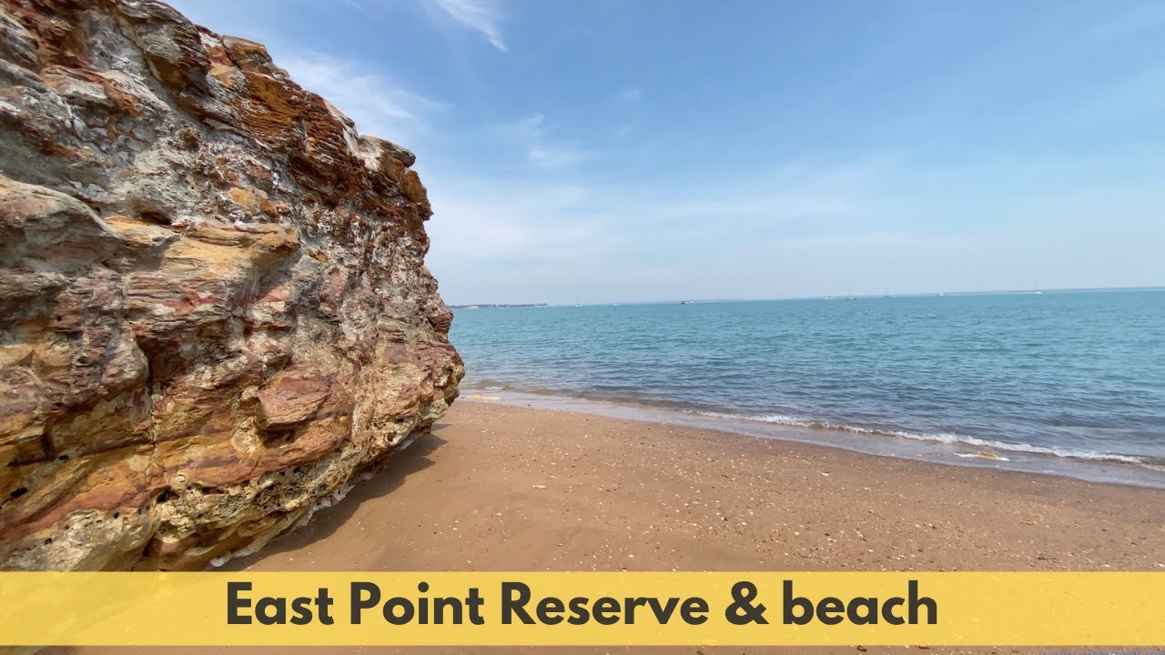 Watch a stunning sunset and meet friendly wallabies at East Point Reserve.