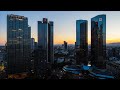 frankfurt am main skyline 4k part 3