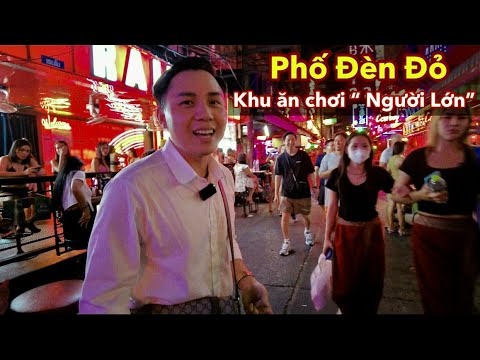 Khám Phá Khu Ăn Chơi Người Lớn -  Phố Đèn Đỏ Tại Bangkok - Soi Cowboy