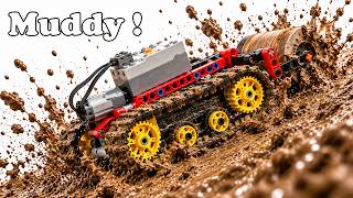 Testing 5 LEGO Tracked Vehicles Climb Muddy Slope | Smart Lego