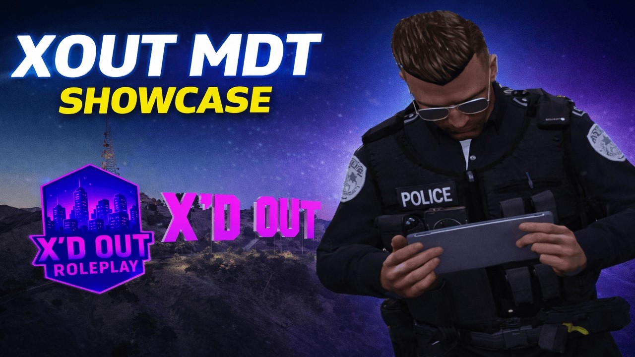 Advanced MDT/CAD/Dispatch System for FiveM | Full Walkthrough | X'd Out Roleplay