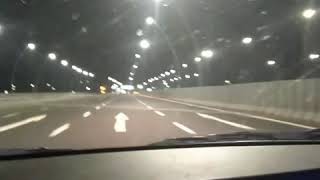 preview picture of video 'Lucknow- Agra Expressway Night Drive'