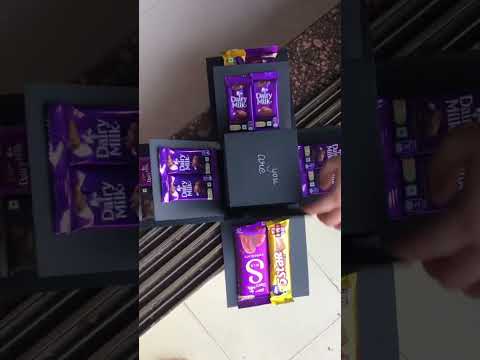 Chocolate explosion box || Best gift for Birthday, Raksha bandhan ❤️