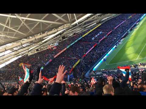 Ontlading in het uitvak tijdens de goals : Feyenoord-PSV : 25/2/2018 : 1-3