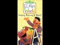 Elmo's World: Singing, Drawing & More (2000 VHS)