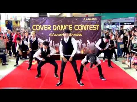 150321 Crazy Monkey cover BTS - Intro + Boy In Luv @Asawann Cover Dance 2015