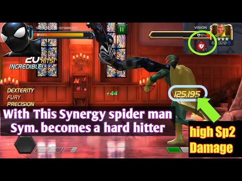 This Synergy makes the Spider-Man Symbiote a hard hitter / Marvel Contest of Champions