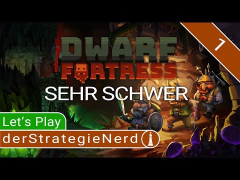 #1: Überleben bei MAXIMALER Schwierigkeit | Dwarf Fortress Steam | gameplay deutsch tutorial