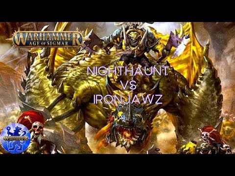 Age of Sigmar GHB2022 Battle Report - Nighthaunt vs Ironjawz
